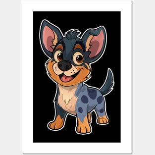 Bluey Wiggly Wags Posters and Art